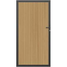 NewTechWood Co-extrusie composiet deur verticaal triple red cedar 100 x 195 cm