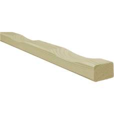 Vuren ventilatielat geïmpregneerd t.b.v. wandbekleding 2,1 x 4,5 x 250 cm