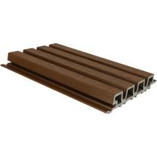 NewTechWood composiet gevelbekleding castellation PRO35 3,3 x 21,5 x 290 cm ipe