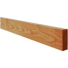 Regel douglas ongeschaafd 7,5 x 17,5 x 300 cm groen geïmpregneerd