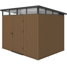 NewTechWood berging met enkele deur 280 x 210 cm teak