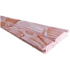 Dubbel geschaafd 2-zijdig rhombus profiel douglas 2,7 x 14,5 x 224 cm