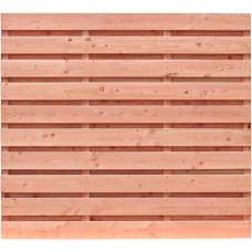 Douglas geschaafd plankenscherm 19-planks 16 mm 194 x 180 cm