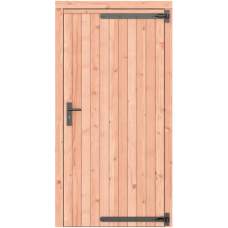 Douglas enkele dichte deur RD zwart beslag 108 x 209 cm 1073237