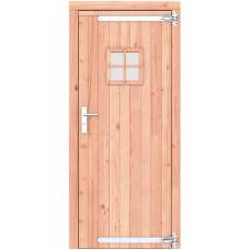 Douglas enkele deur RD verzinkte hengen RVS beslag 90 x 201 cm 1073254