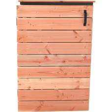 Douglas containerkast enkel op zwart frame 118 x 77 x 85 cm