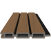 NewTechWood co-extrusie composiet plank triple teak/zwart 2,1 x 15 x 180 cm