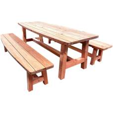 Tuinset curved douglas