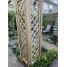 Trellis diagonaal met rechte lijst geïmpregneerd 180 x 90 cm