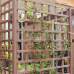 Trellis recht hardhout 180 x 40 cm