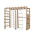 Houten touwladder