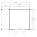 Blokhut 331M Interflex 390 x 300 cm
