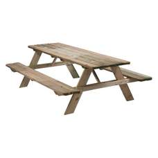 Picknicktafel geïmpregneerd grenen 180 x 180 x 75 cm