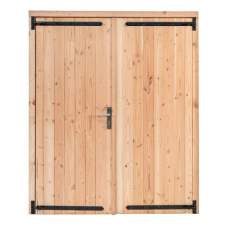 Lariks/Douglas dubbele opgeklampte deur 164,6 x 199,6 cm 42.7962