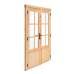 Red Class Wood dubbele deur 185  x 205 cm 8-ruits
