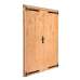 Red Class Wood dubbele dichte deur 185 x 205 cm