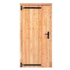 Enkele dichte deur lariks / douglas 101,5 x 202 cm Linksdraaiend