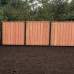 Hout-betonschutting antraciet i.c.m. douglas 19-planks tuinscherm