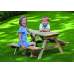 Kinderpicknicktafel geïmpregneerd grenen 100 x 100 x 56 cm