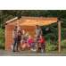 Picknicktafel hardhout economy 160 x 150 x 75 cm