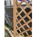 RESTPARTIJ Trellis hardhout diagonaal lijst 90 x 180 cm