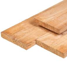 Tuinplank douglas bezaagd 3,2 x 20 cm