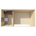 Blokhut Megamodern 200 + 375 x 300 cm onbehandeld