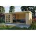 Blokhut Megamodern 200 + 375 x 300 cm onbehandeld