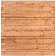 Tuinscherm Zagora red class wood 180 x 180 cm recht