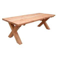 Hillhout tafel Xavi excellent 79 x 95 x 245 cm