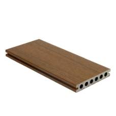 NewTechWood composiet dekdeel houtstructuur 2,3 x 13,8 x 300 cm Teak