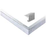 Aluminium daktrim recht 505 x 350 cm +€ 163,00