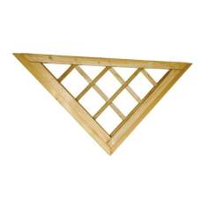 Naaldhout geschaafde inzet trellis 129 x 92 x 4,8 cm