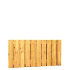 Tuinscherm geïmpregneerd grenen 21 planks 180 x 90 cm 17 mm Recht