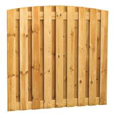 Tuinscherm geïmpregneerd grenen 19 planks 180 x 180 cm 15 mm Toog