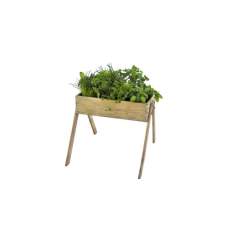 Minigarden junior grenen 45 x 53 x 60 cm groen geïmpregneerd