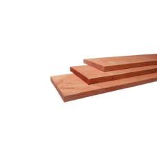 Tuinplank douglas bezaagd 3,2 x 20 cm groen geïmpregneerd