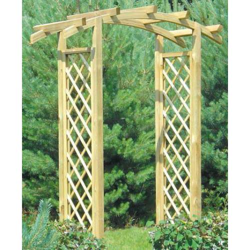 Pergola hout boog 180 x 54 215 cm