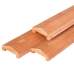 Hout-betonschutting antraciet i.c.m. Red class wood 21-planks tuinscherm