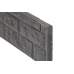 Hout-betonschutting antraciet motief i.c.m. 21-planks red class wood tuinscherm