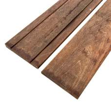 RESTPARTIJ Schuttingplank Bankirai geschaafd hardhout 1,6 x 14 x 210 cm RESTPARTIJ Schuttingplank Bankirai geschaafd hardhout 1,6 x 14 x 210 cm