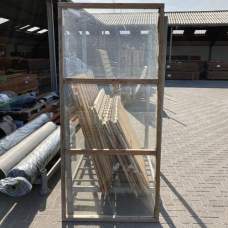 RESTPARTIJ Glaswand lariks/douglas 216 x 98 cm RESTPARTIJ Glaswand lariks/douglas 216 x 98 cm