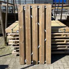 RESTPARTIJ Tuindeur solide grenen 165 x 90 cm RESTPARTIJ Tuindeur solide grenen 165 x 90 cm
