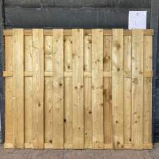 RESTPARTIJ Tuinscherm 15-planks vuren 150 x 180 cm RESTPARTIJ Tuinscherm 15-planks vuren 150 x 180 cm