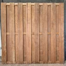 RESTPARTIJ Tuinscherm hardhout 14 mm 180 x 180 cm RESTPARTIJ Tuinscherm hardhout 14 mm 180 x 180 cm