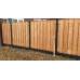 Tuinscherm aanbieding douglas 19-planks 180 x 180 cm