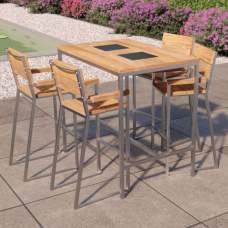 Barset Sutton RVS teak Barset Sutton RVS teak