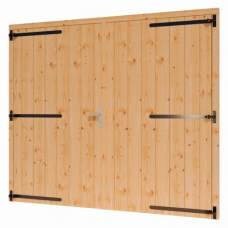 Lariks/Douglas dubbele opgeklampte deur XL 253,6 x 220 cm 42.8019