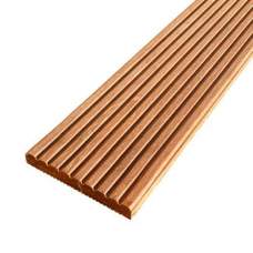 Vlonderplank hardhout aanbieding 2,1 x 14,5 x 245 cm bankirai groef/ribbel Vlonderplank hardhout aanbieding 2,1 x 14,5 x 245 cm bankirai groef/ribbel