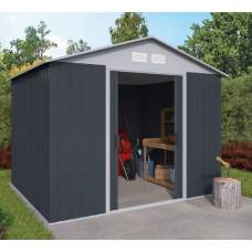 Metalen tuinkast Brons 236 x 174 x 206 cm Metalen tuinkast Brons 236 x 174 x 206 cm